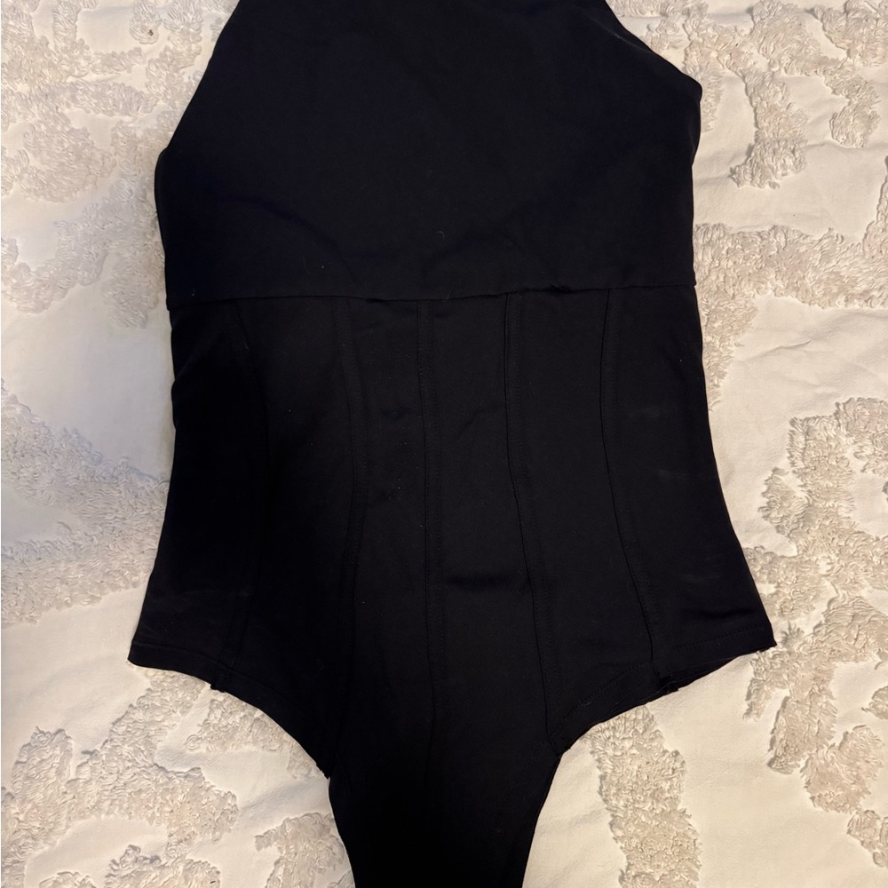 Meshki Black Kids Bodysuit